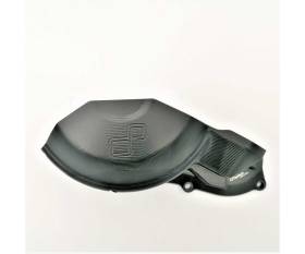 LIGHTECH Tapa de protección de embrague de aluminio Lado derecho negro para Aprilia RS 660 2020 > 2024