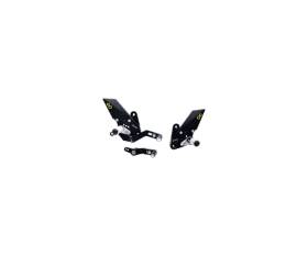 LIGHTECH Adjustable Footrests with Articulated Footrest FTRYA017W for Yamaha Tracer 9 GT 2023 > 2024