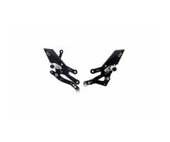 LIGHTECH Adjustable Footrests with fixed footrest FTRYA018 for Yamaha R7 2022 > 2024
