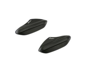 LIGHTECH Pair of Black Mirror Caps for Aprilia RSV4 1100 Factory 2020 > 2024