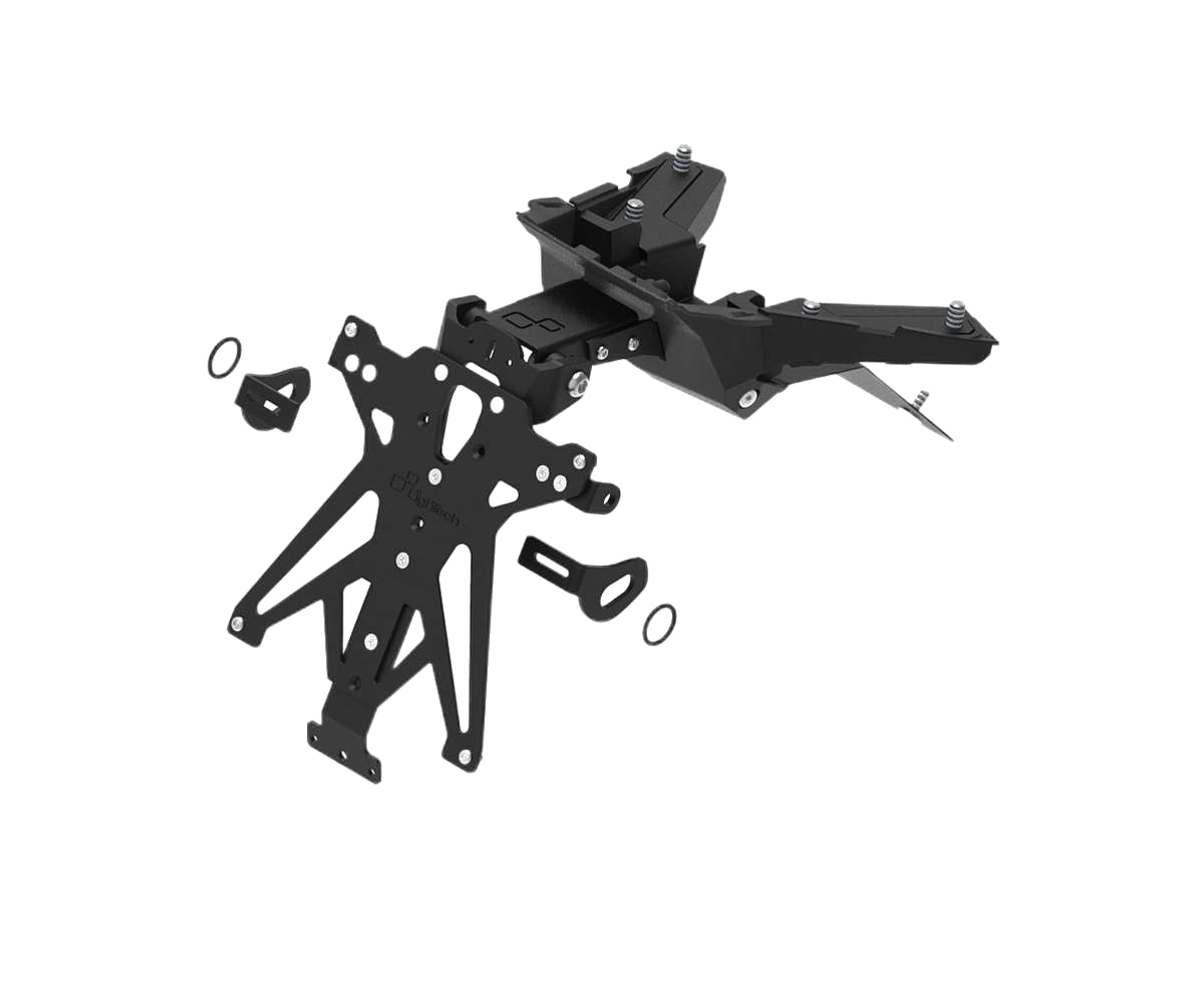 Eliminatore Parafango Posteriore Per BMW S1000R/RR – Portatarga Ultra Leggero In Acciaio Nero