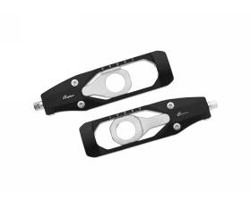 LIGHTECH Kettenspanner (hintere Konfiguration) Schwarz für Aprilia RSV4 1100 Factory 2021 > 2024