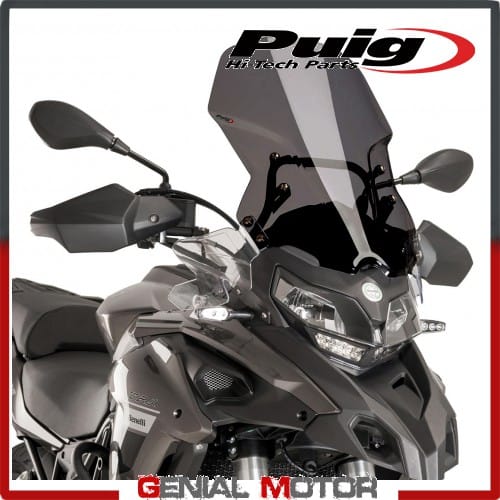 Puig 9485F Bulle Touring Fumée Foncée Pour Benelli TRK 502 / TRK 502 X (2016-2020)