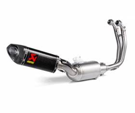 Full Exhaust Kat Akrapovic Racing Line (carbon) Stainless Steel Aprilia Rs 660 2020 > 2024