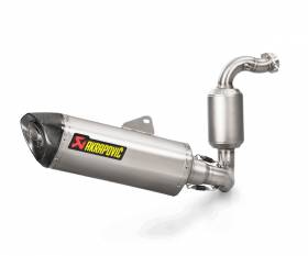 Full System Approved Exhaust Titanium / Carbon Akrapovic Racing Line for BMW G 310 R 2017 > 2021