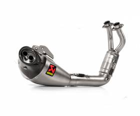 Approved Full System Exhaust Titanium/Stainless Steel Akrapovic for Yamaha MT 07 2021 > 2024