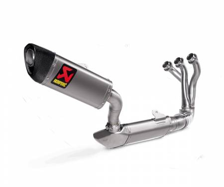 S-Y9R15-HAPT Approved Full System Exhaust Titanium/Stainless Steel Akrapovic for Yamaha MT 09 2021 > 2023