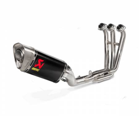 S-Y9R12-APC Full System Exhaust Carbon/Stainless Steel Akrapovic for Yamaha MT 09 2021 > 2023