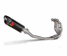 Racing Full System Exhaust Carbon/Stainless Steel Akrapovic for Kawasaki ZX-25R 2020 > 2023