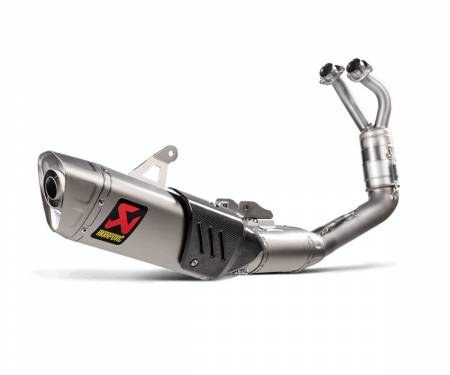 S-Y7R11-HAPT Approved Titanium  Full System Exhaust Akrapovic Racing Line YAMAHA YZF-R7 2021 > 2023
