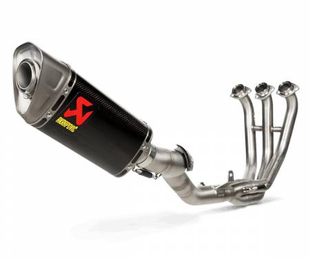 S-Y9R14-APC Full System Exhaust Carbon/Stainless Steel Akrapovic for Yamaha MT 09 2021 > 2023