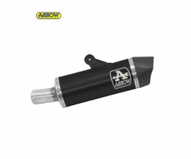 Silenciador Escape Arrow Maxi Race-tech Aluminio Negro Bmw R 1250 R Rs 2019 > 2020