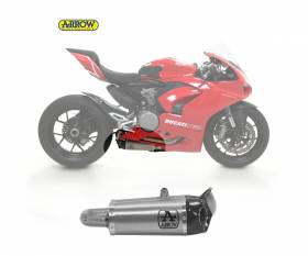 2 Silenciadores Escape Arrow Works Titanio Ducati Panigale V2 2020 > 2023