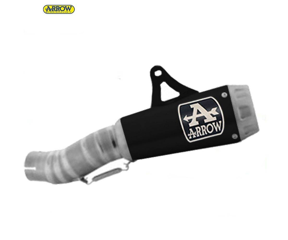 RRR 71928PRN Exhaust Muffler Arrow Pro-race Black Nichrom