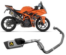 Full System Exhaust Arrow COMPETITION for KTM RC 390 2022 > 2024
