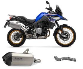 Exhaust Muffler Arrow Sonora Carbon+Link Pipe BMW F 750 GS 2021 > 2023