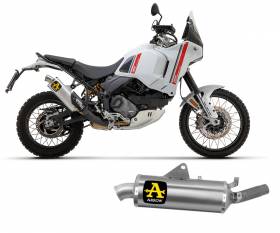 Tubo De Escape Arrow Indy Race E5 Alluminium Ducati Desert X 950 2022 > 2024