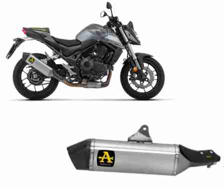 71003VA Auspuff Schalldaempfer ARROW Veloce Aluminium Racing für Honda CB 750 Hornet 2023 > 2024