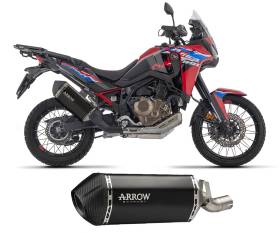 Exhaust Racing Muffler Sonora ARROW DARK titanium Tail Pipe carby for Honda AFRICA TWIN CRF 1100 L 2024