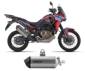 Exhaust Racing Muffler Sonora ARROW titanium Tail Pipe carby for Honda AFRICA TWIN CRF 1100 L 2024