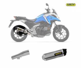 Silenciador Escape Arrow Race-tech Aluminio Honda Nc 750 X 2021 > 2023