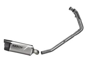 Impianto completo Arrow IndyRace EVO Alluminio fondello Inox Honda XL 750 Transalp 2023 > 2024 