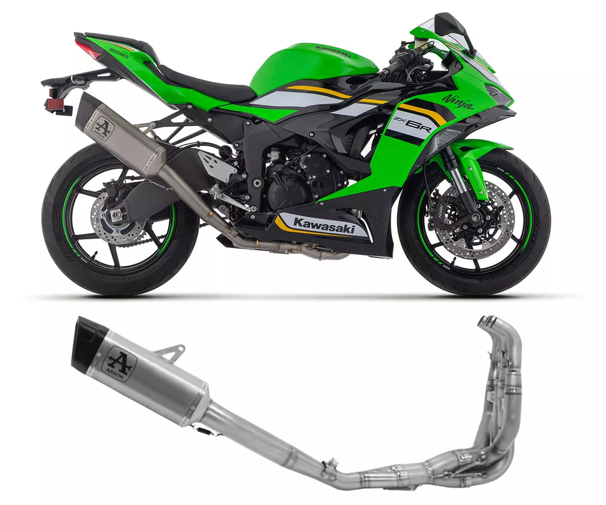 Full System Exhaust Competition Racing Arrow Pista Full Titanium