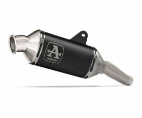 Exhaust Muffler Indy-Race Arrow Aluminum dark for Moto Morini X Cape 650 2022 > 2024