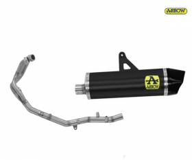 Full System Exhaust Racing Arrow Maxi Race-Tech HONDA CRF1100L Aluminum DARK/Inox 2020 > 2023