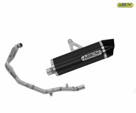 Full System Exhaust Racing Arrow Maxi Race-Tech HONDA CRF 1000L Aluminum DARK/Inox 2016 > 2019