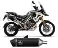 Terminale Scarico Arrow Veloce Alluminio Nero TRIUMPH TIGER 1200 2022 > 2024