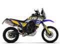 Terminale di Scarico Arrow passaggio alto in Titanio Edizione Limitata per Yamaha Tenere 700 2019 > 2024