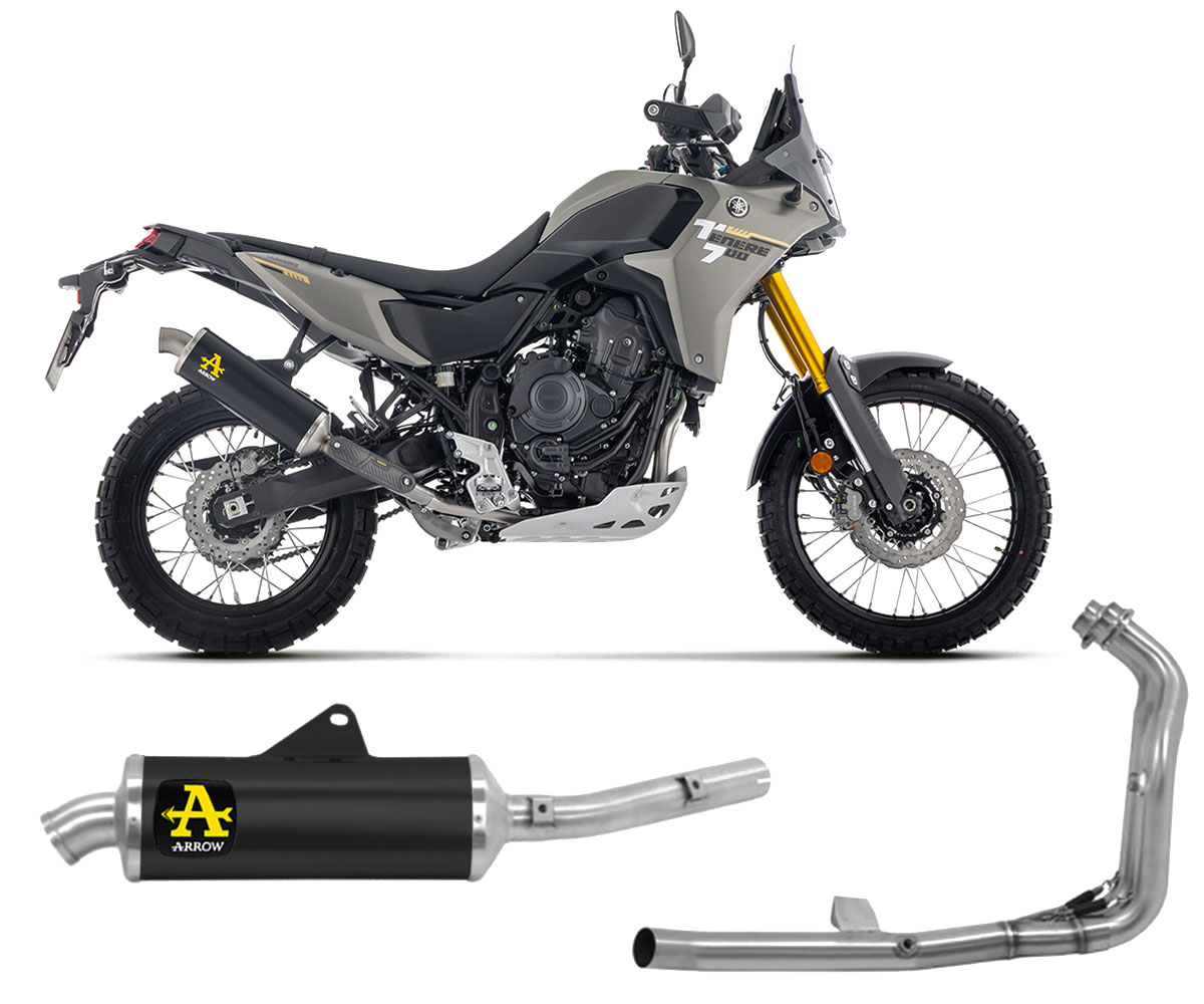 ARROW アロー Indy Race silencer with steel end cap Silencer