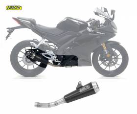 Scarico Completo Kat Arrow Pro-race Nichrom Nero Yamaha MT 125 2021 > 2023