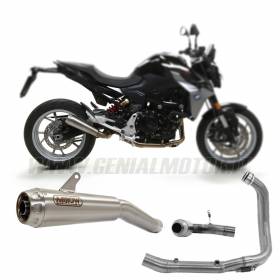 Arrow Nichrom Racing Full System Pro-Race Stainless Steel End Cap BMW F900R 2020 > 2024
