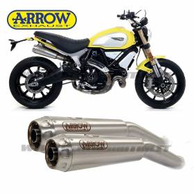 Exhausts Arrow Pro Race Steel Ducati Scrambler 1100 2018 > 2020