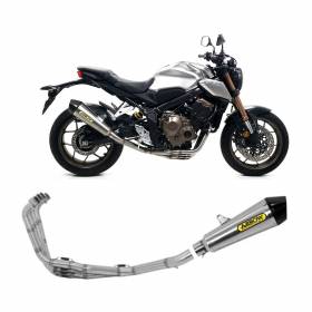 Exhaust System Appr Arrow Collecto Kat XKone Tail Pipe Carb Honda CBR 650 R 2030