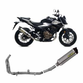 Exhaust System Arrow Racing Aluminium Tail Pipe Carbon Honda CB 500 F 2019 > 2020