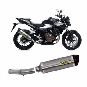 Exhaust Arrow Approved Race Titanium Tail Pipe Carbon Honda CB 500 F 2019 > 2020