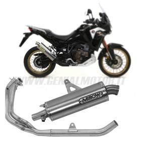 Arrow Header+Exhaust Approved Titanium for HONDA CRF 1100 L Africa Twin 2020 > 2023