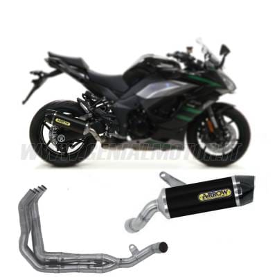 71728MI 71914AKN Arrow Headers Exhaust Approved Aluminum Black