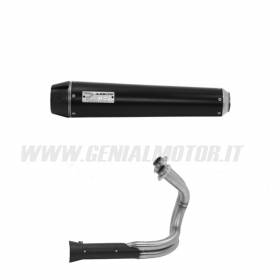 Arrow Headers+Exhaust Approved Nichrom Black for KAWASAKI VULCAN S 650 CAFE' 2017 > 2020