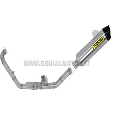 71495MI 71809AK Full Exhaust Arrow Maxi Race tech AK Aluminium