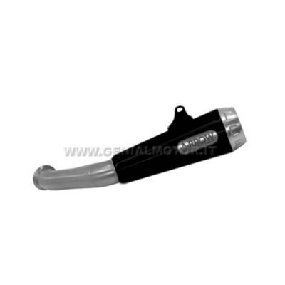 71860PRN Exhaust Arrow Pro Race Steel Black Ktm Rc 390 2017 > 2020