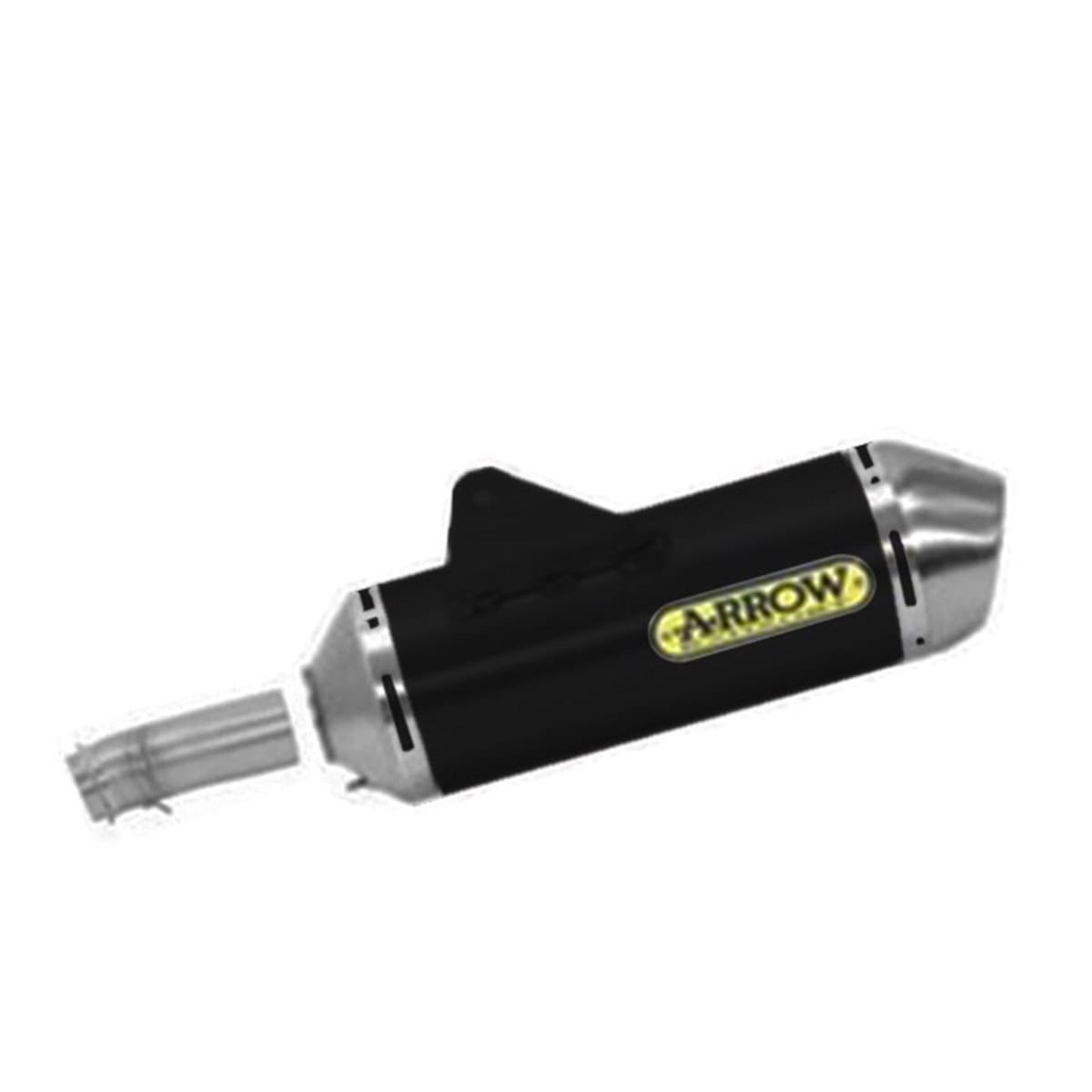 Raccordo+Exhaust Arrow Alum Black Kat 