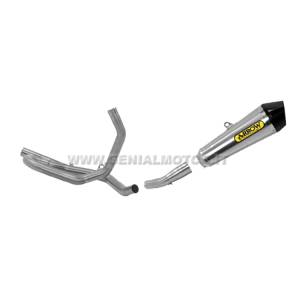 Komplett Auspuff Arrow Xkone Stahl Suzuki Sv 650 2016 > 2021
