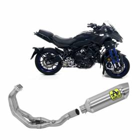 Komp Auspuff Arrow Zugelass Alum Thunder Endrohr Stahl Yamaha MTX 850 Niken 2018 > 2020