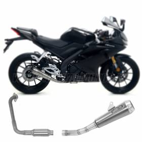 Arrow Header+Exhaust Approved Nichrom for YAMAHA YZF-R 125 2019 > 2020