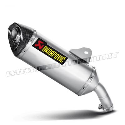 S-B6SO2-HZSS Exhaust Stainless Steel Approved Muffler Akrapovic Bmw C600 SPORT 2012 > 2015