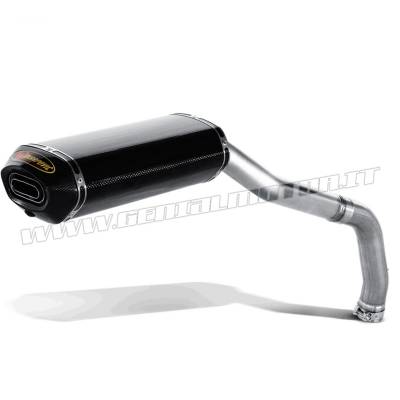 S-H10SO5T-HWC Exhaust Carbon Approved Muffler Akrapovic for Honda CBR 1000 RR ABS 2006 > 2007